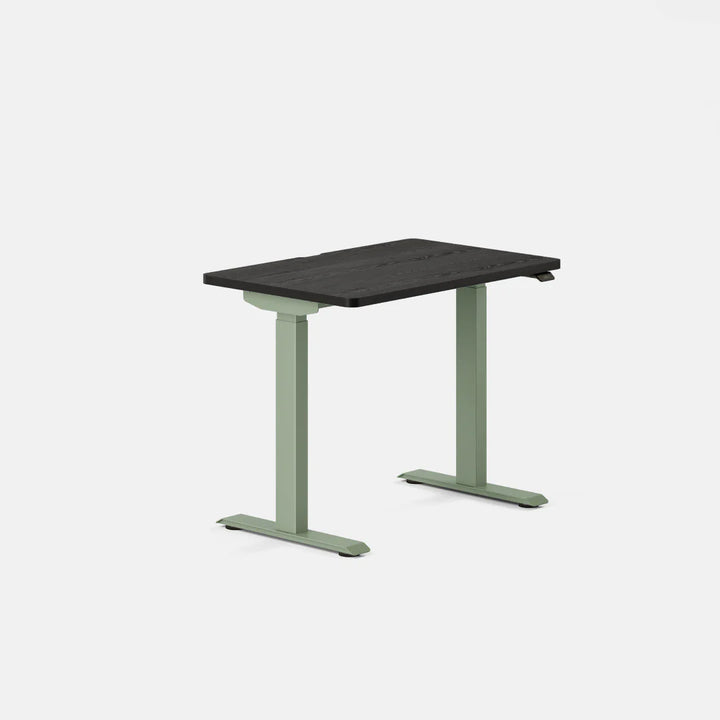 Top Color:Black Oak; Leg Color:Sage; Desk Size:36 inches x 24 inches;
