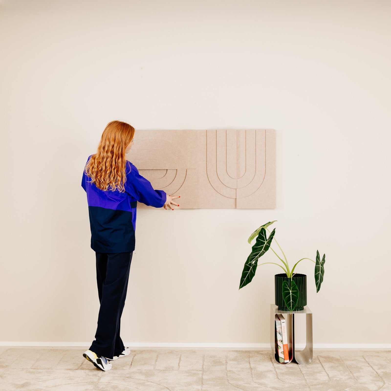 Color:Sand Beige; Size:Set of 2;